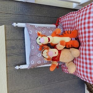 Lot of two Disney plush Tigger about 10inches.